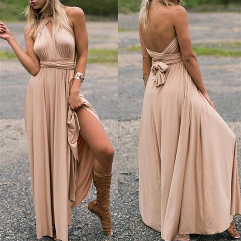 Damen Boho Kleid im Bandagen-Stil von Elarova