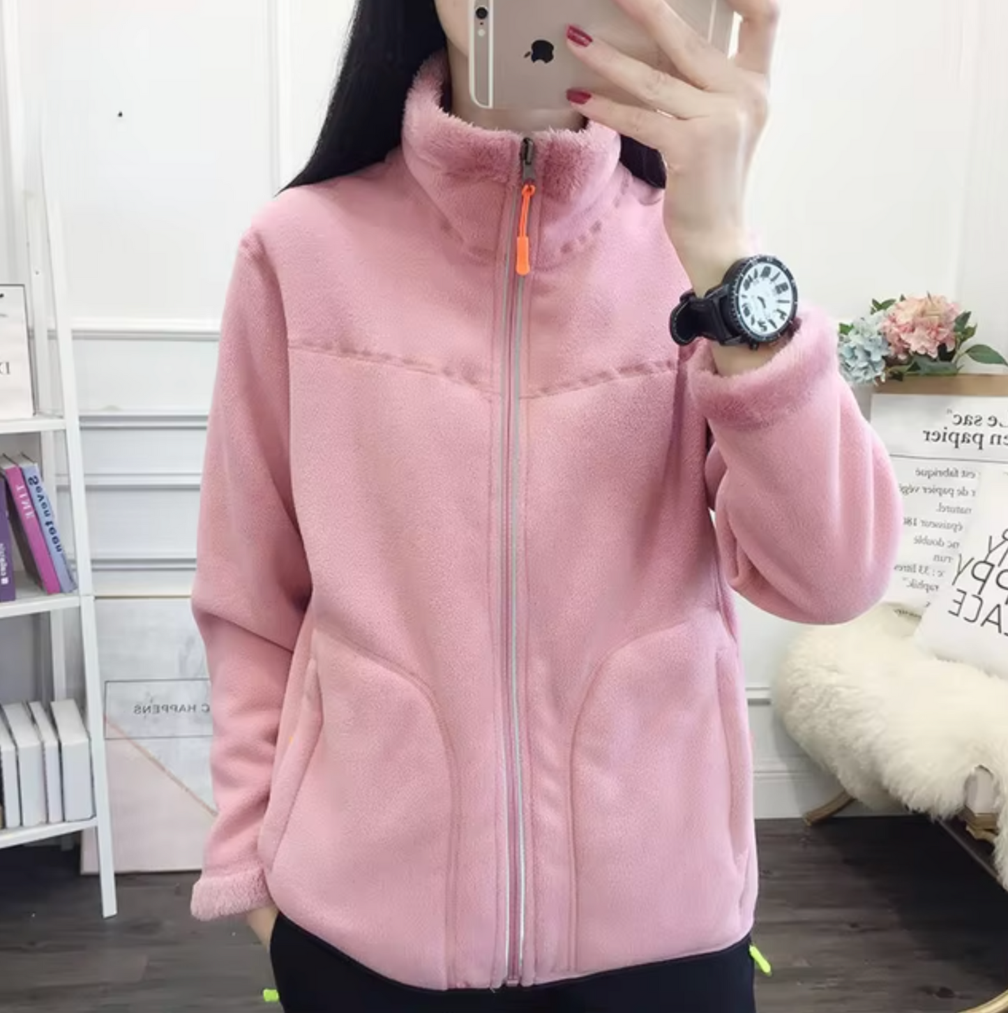 Damen Fleecejacke Kira - warm