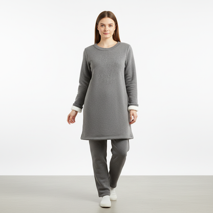 Weiche Damen Fleece Pullover Warm