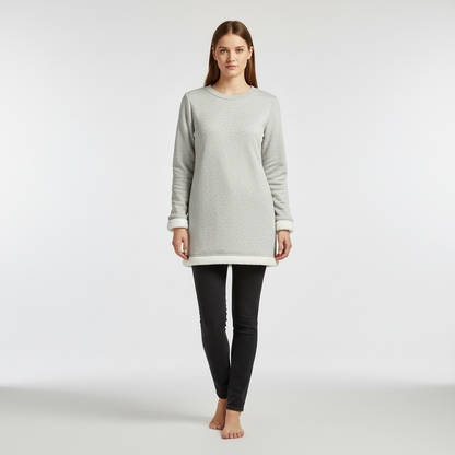 Weiche Damen Fleece Pullover Warm