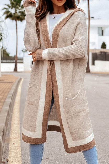 Damen Herbst Kapuzencardigan Beatrix – elegant