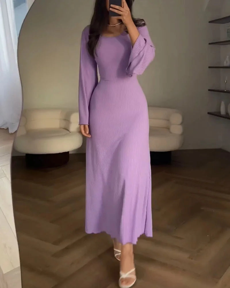 Damen-Rollkragenkleid Amalia im eleganten Design