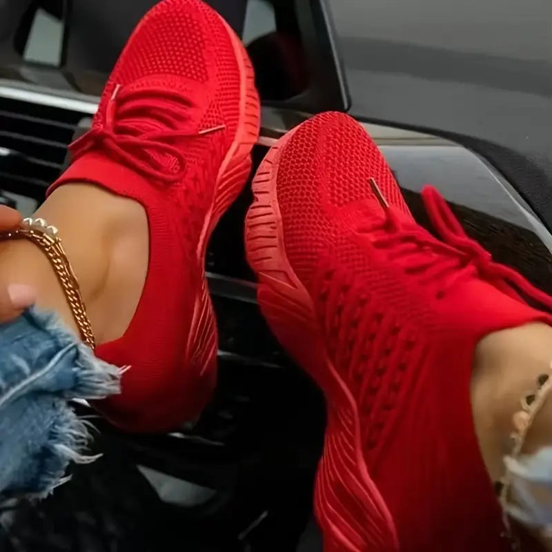 Damen-Sneaker Adelia mit orthopädischem Mesh-Obermaterial
