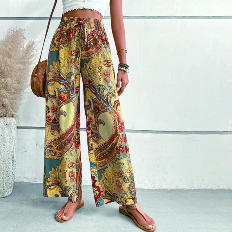 Damen-Sommerhose von Solange mit weitem Bein für den Strand