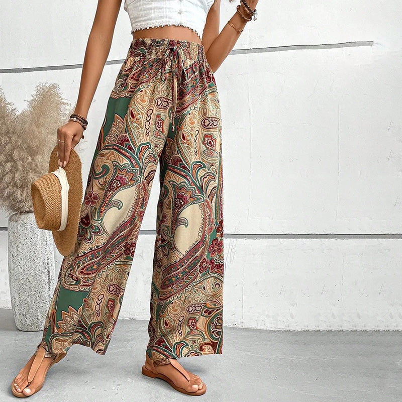 Damen-Sommerhose von Solange mit weitem Bein für den Strand