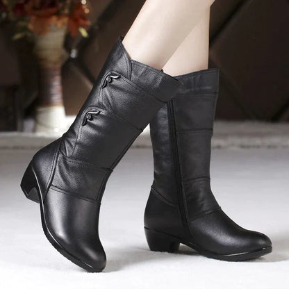 Damen-Winterschuhe ideal für kalte Wintertage