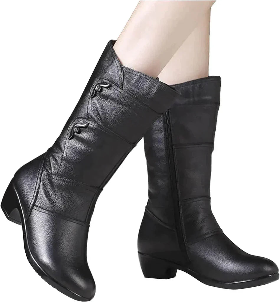 Damen-Winterschuhe ideal für kalte Wintertage