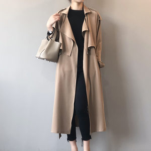 Elarova |  Damen Retro Baggy-Trenchcoat