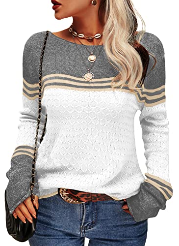 Damenpullover Amira mit Streifen