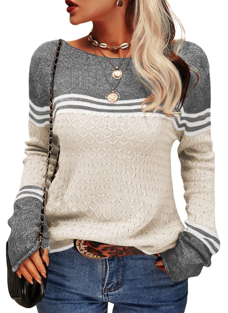Damenpullover Amira mit Streifen