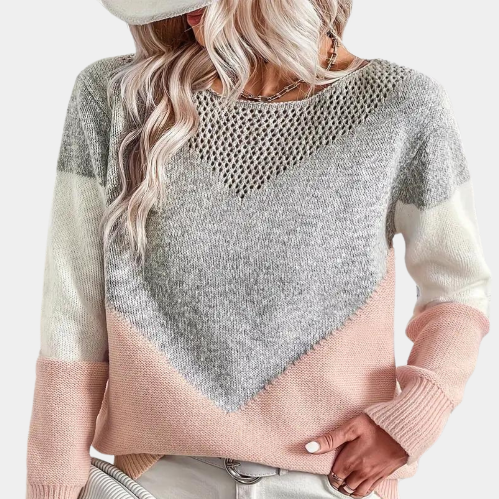 Damenpullover Giedre: Eleganter Strickpullover