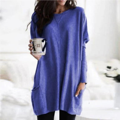 Damenpullover Leonie: Bequem mit Taschen