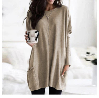 Damenpullover Leonie: Bequem mit Taschen