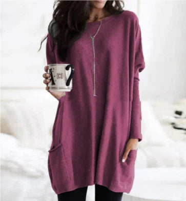 Damenpullover Leonie: Bequem mit Taschen