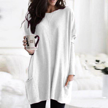 Elarova |  Damenpullover mit Taschen