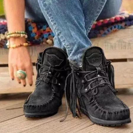 Damenschuhe Sabina Schnürstiefeletten