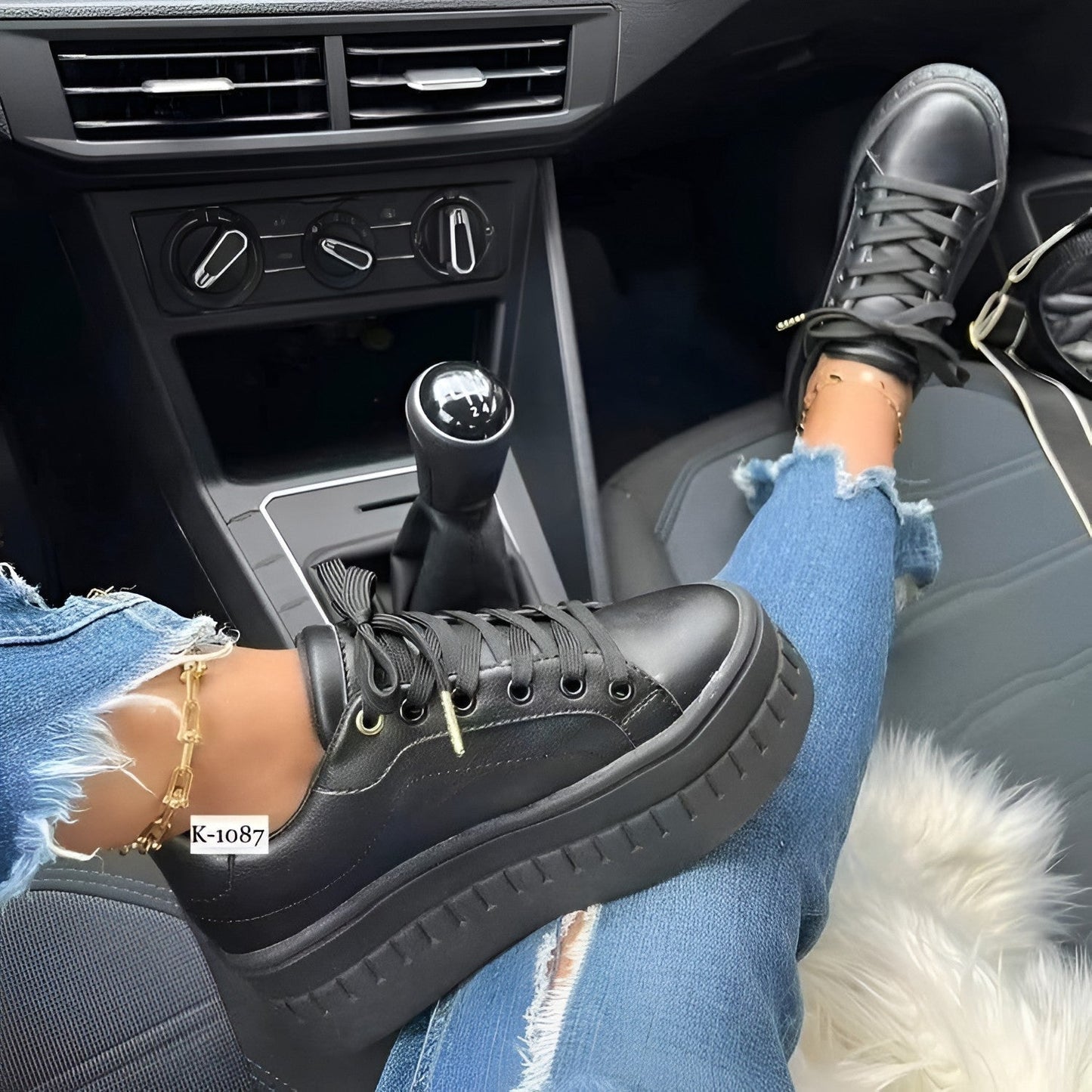 Damenschuhe Schnürer Turnschuhe