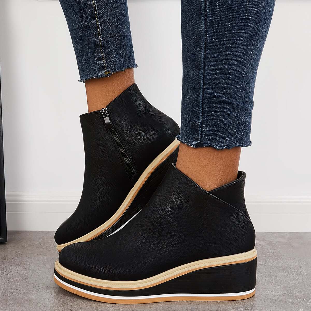 Danielle: Modische Plateauschuhe