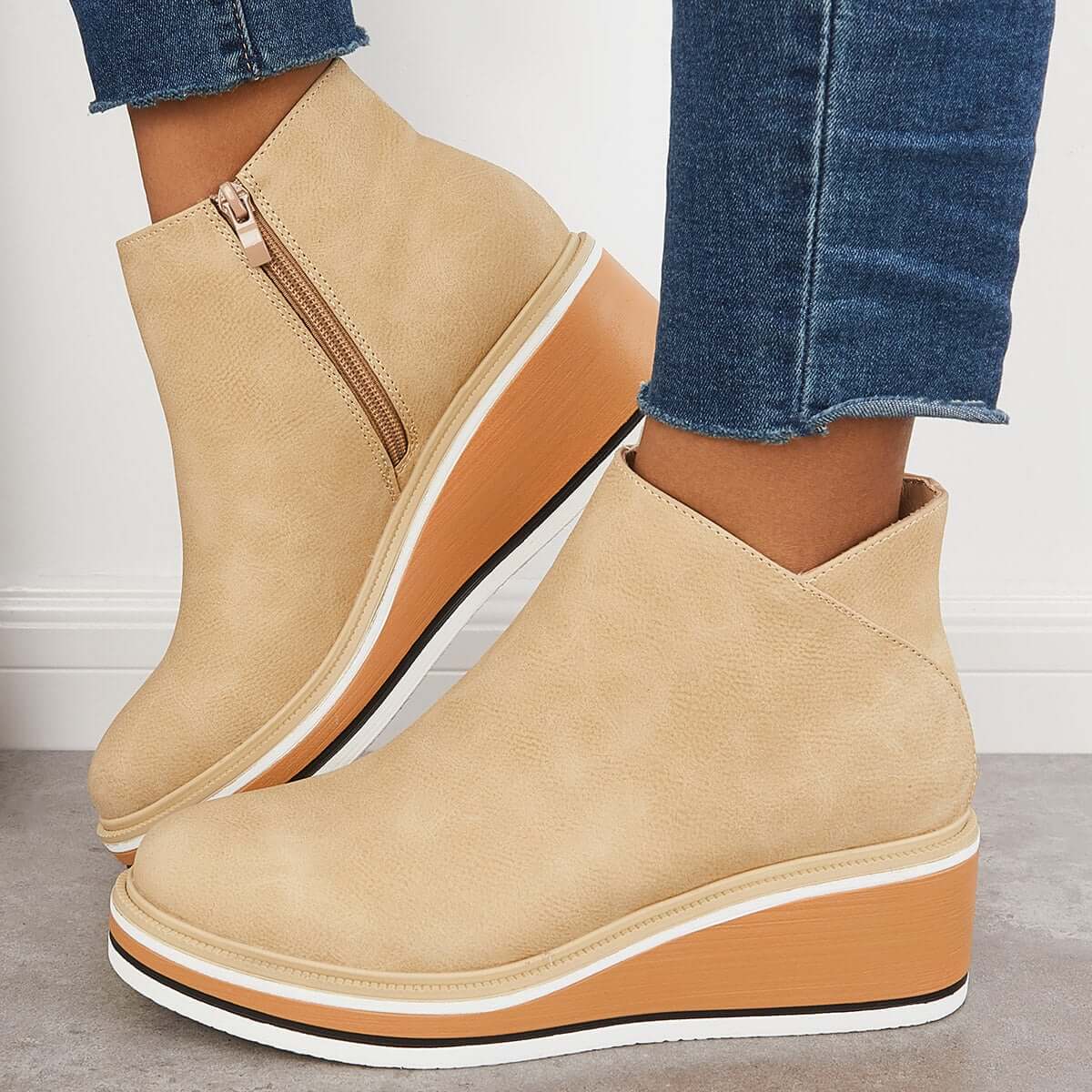 Danielle: Modische Plateauschuhe