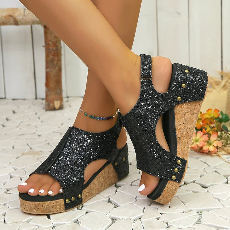 Diana Orthopädische Sandaletten mit Plateau