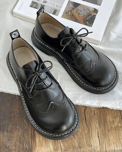 Damen Oxford Schuhe Retro Isadora