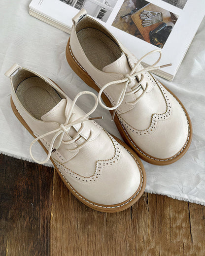 Damen Oxford Schuhe Retro Isadora