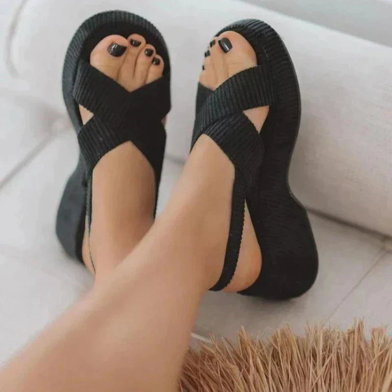 Edle orthopädische Sandalen IRIS
