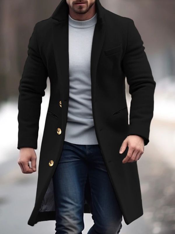 Edric: Wollmantel für den eleganten Winter