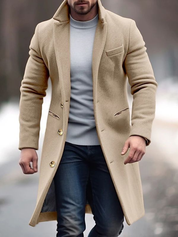 Edric: Wollmantel für den eleganten Winter