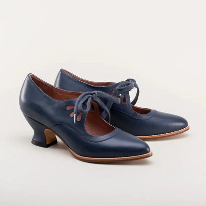 Edwardianische Lederschuhe für Damen