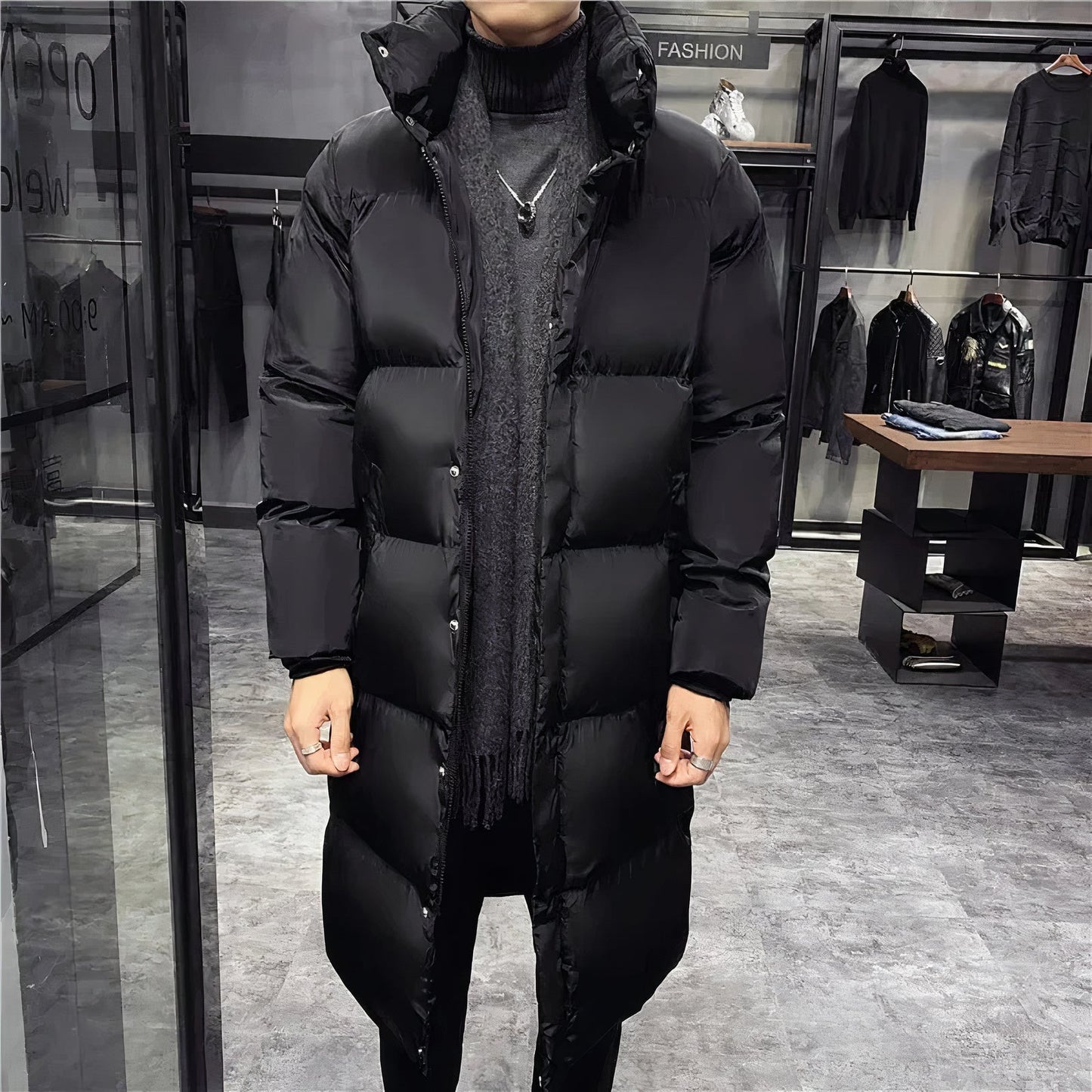 Egon: Edle, wasserdichte Herren-Winterjacke