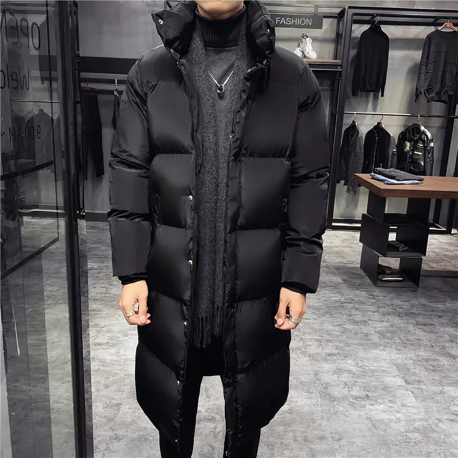 Egon: Edle, wasserdichte Herren-Winterjacke