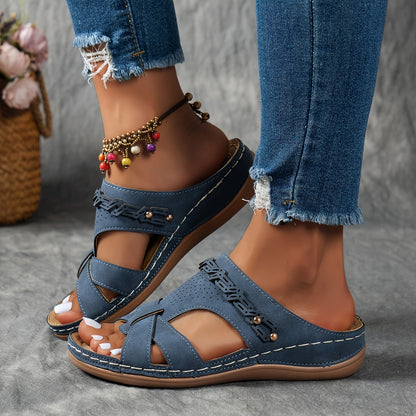 Variant image for Elanea™ – Frauen Sommerschuhe Atmungsaktive Sandalen mit Plattform-25