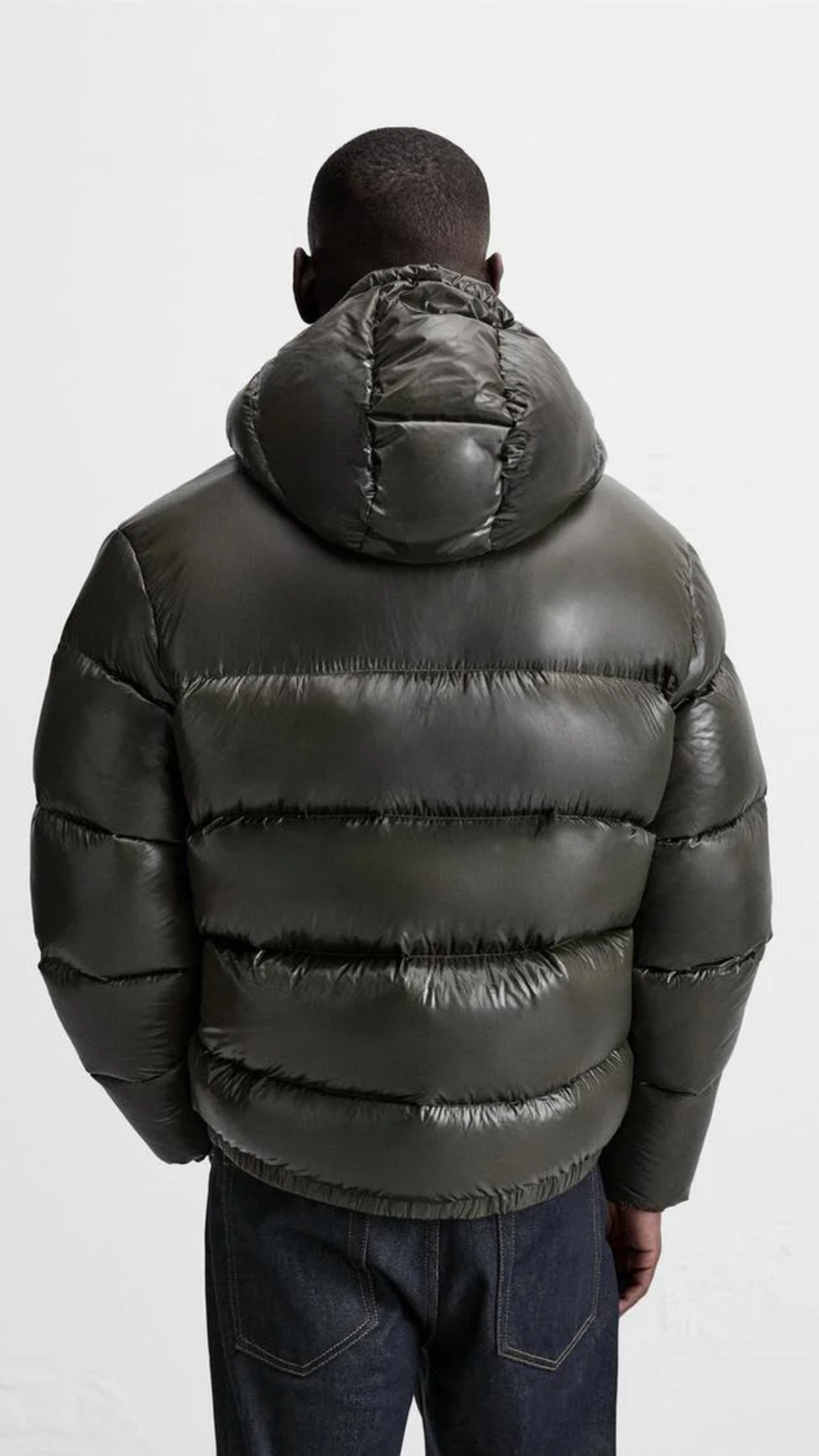 Elarova | 100% Daunen Pufferjacke Nachhaltig und Warm Wasserdicht und Trendy