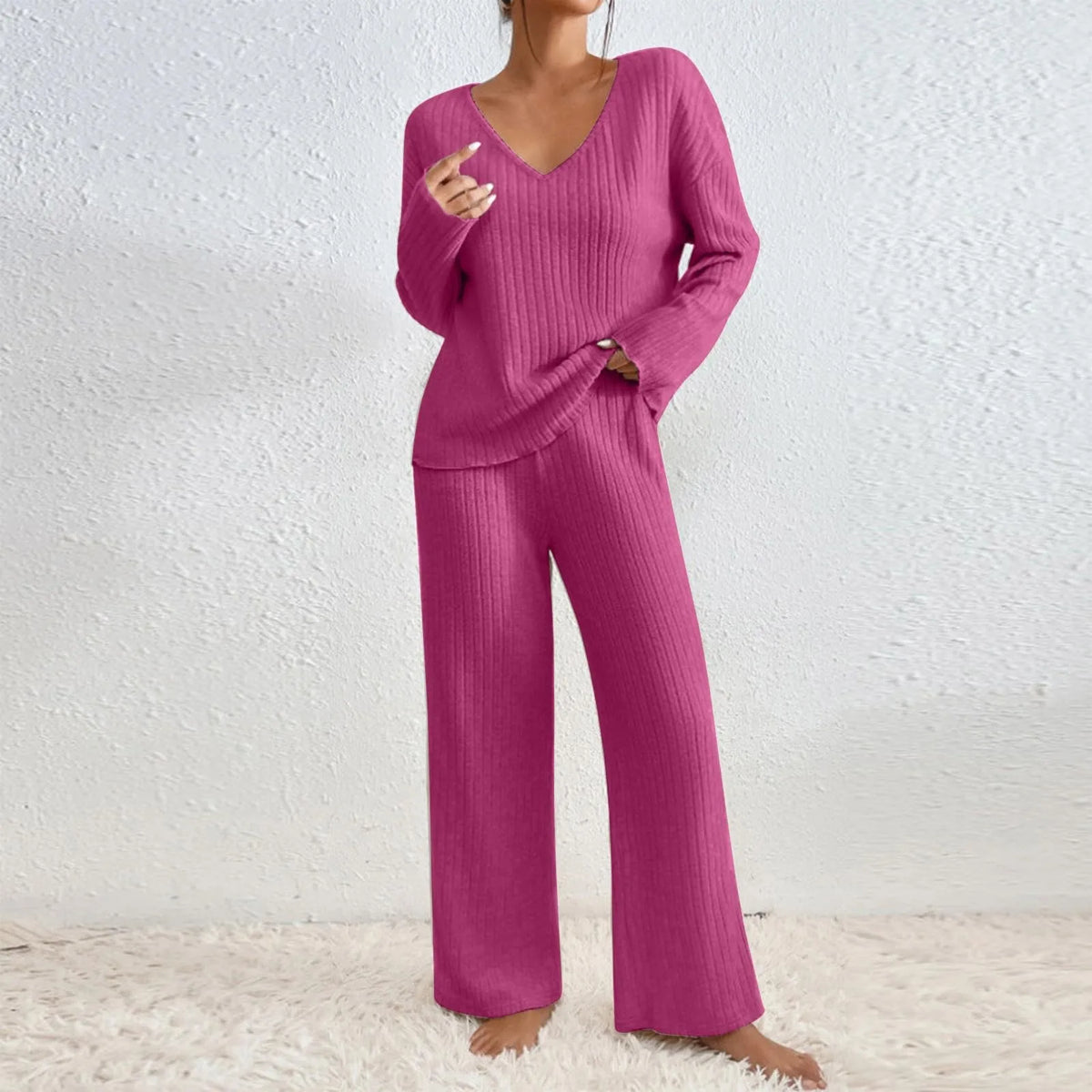 Elarova | 2 Teiliges Stricksatz