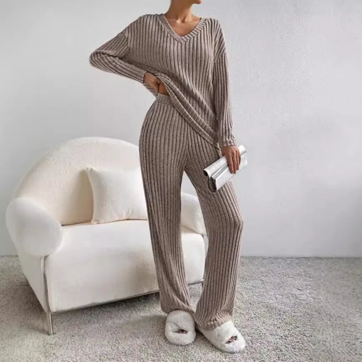 Elarova | 2 Teiliges Stricksatz