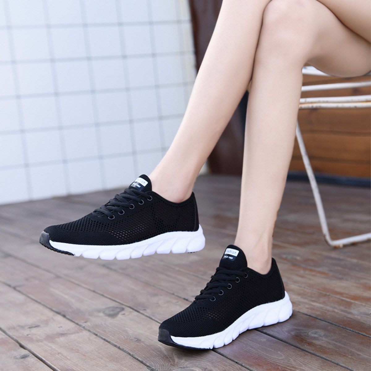 Elarova | Aktiv Leichte Damen Sportschuhe mit Extra Unterstützung