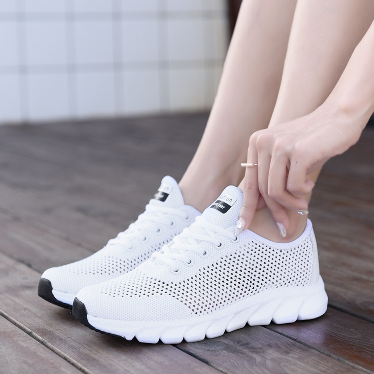 Elarova | Aktiv Leichte Damen Sportschuhe mit Extra Unterstützung