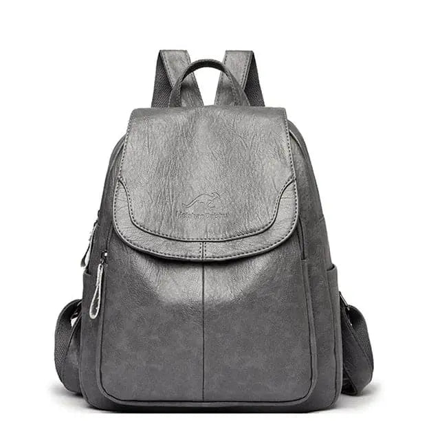 Elarova | Anti Diebstahl Rucksack Aus Leder