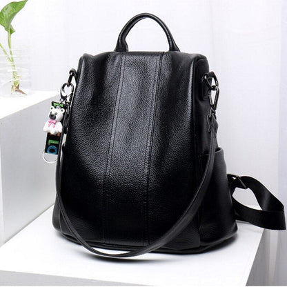 Elarova | AntiDiebstahlLederrucksack