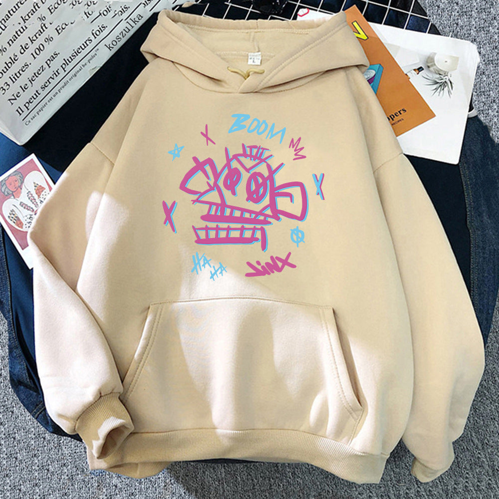 Elarova | Arcane Hoodie Harajuku Stil Jinx und Ekko