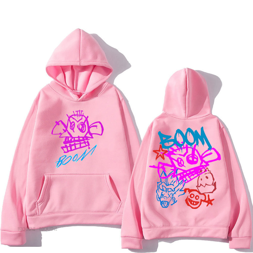 Elarova | Arcane Jinx Cartoon Langarm-Hoodie