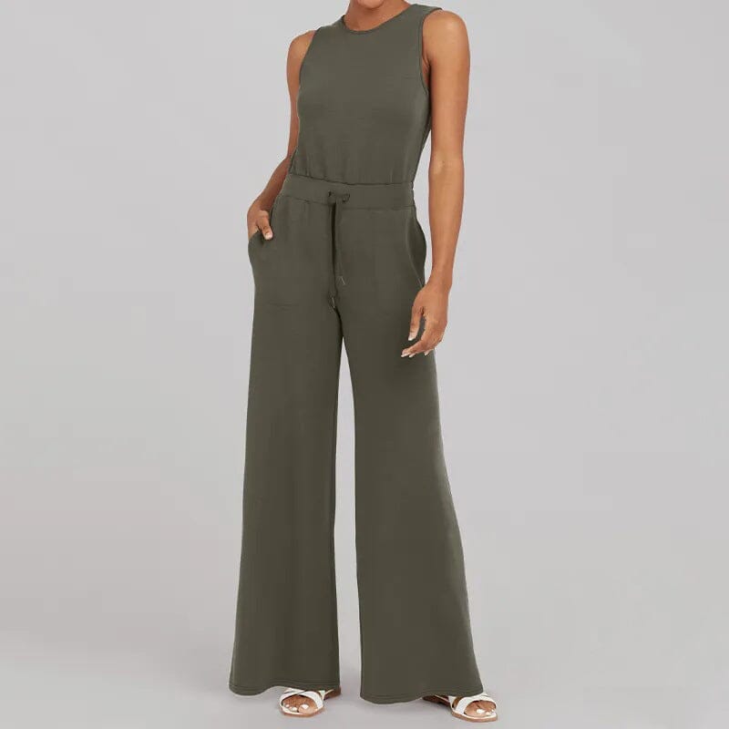 Elarova | Ärmelloser Jumpsuit für Damen