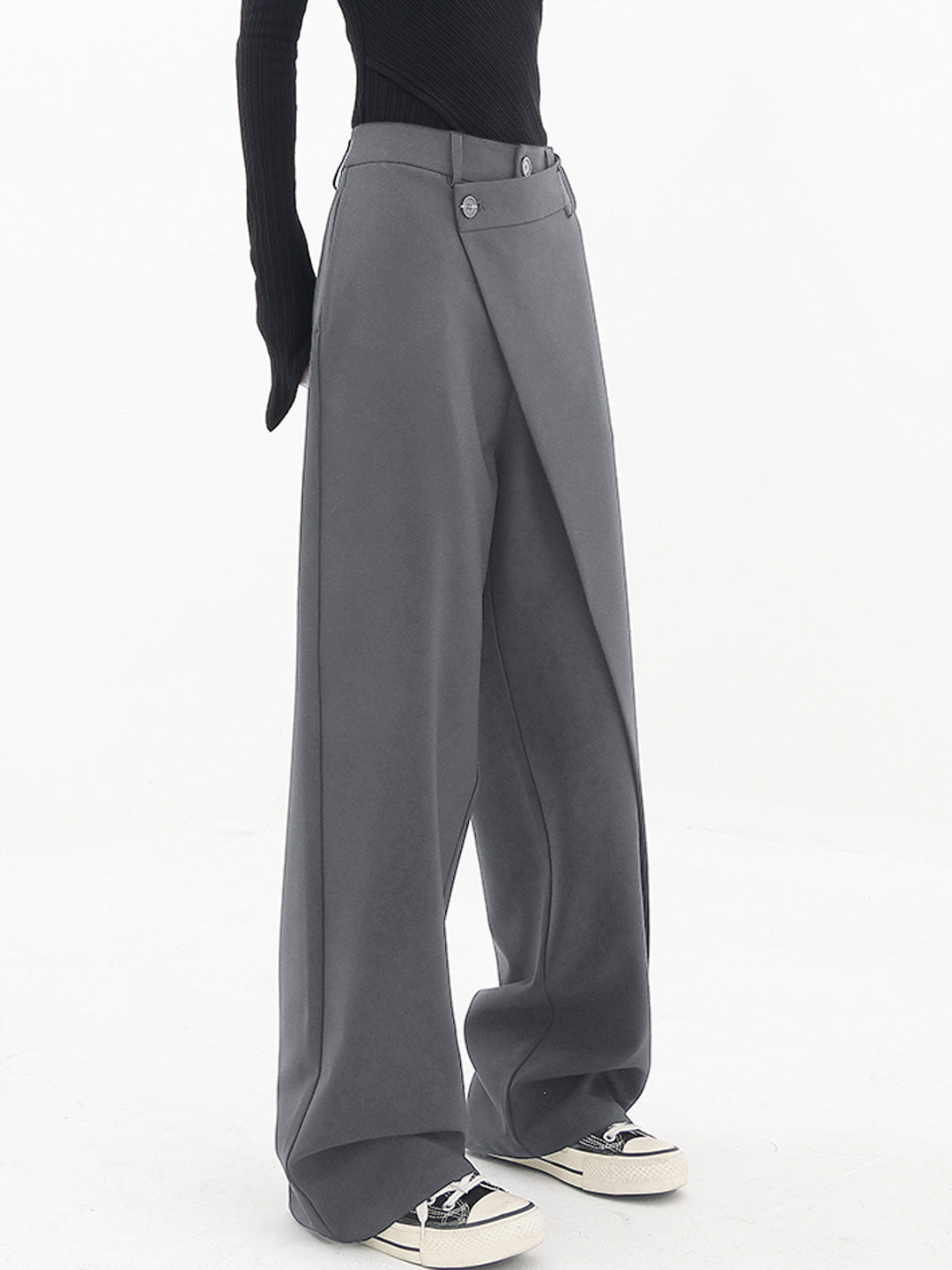 Elarova | Asymmetrische Baggy-Hose