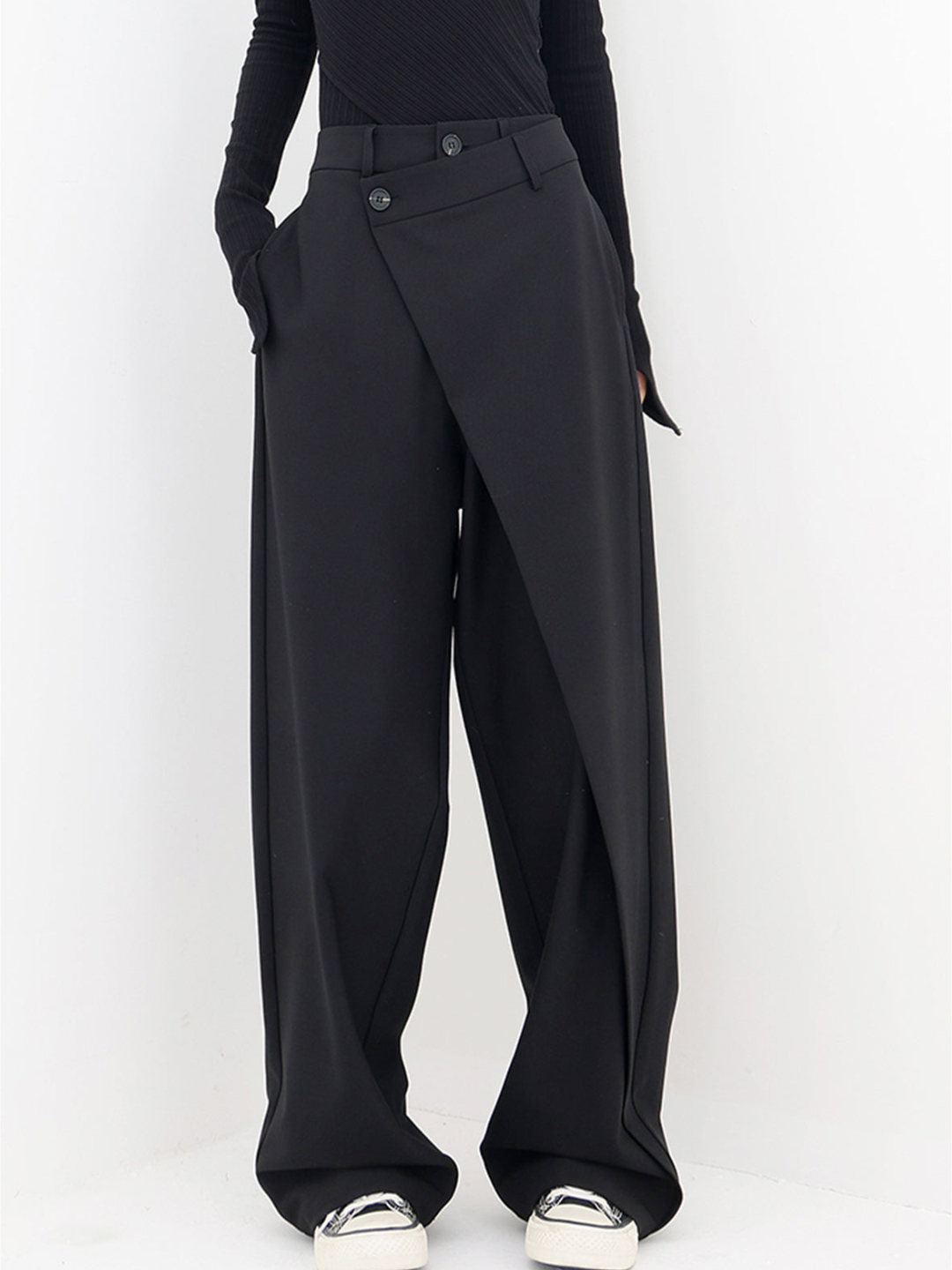Elarova | Asymmetrische Baggy-Hose