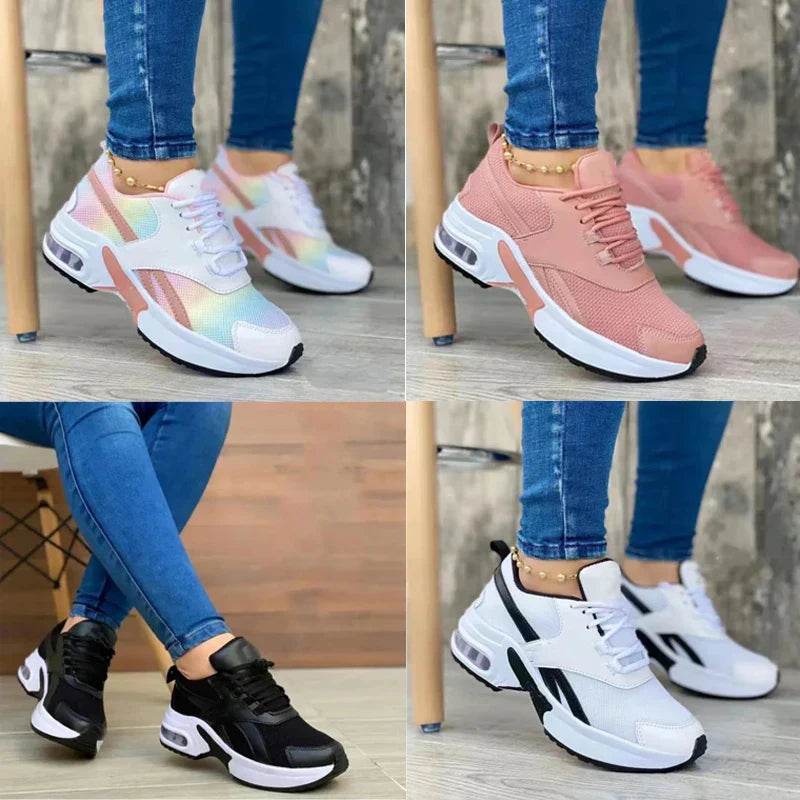 Elarova | Atmungsaktive Damen Slip on Sneakers&nbsp;