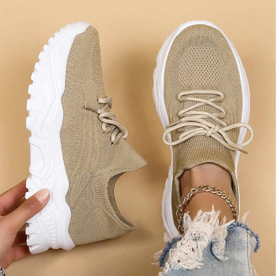 Elarova | Atmungsaktive Freizeitschuhe Mit Extra Fußstütze Für Frauen