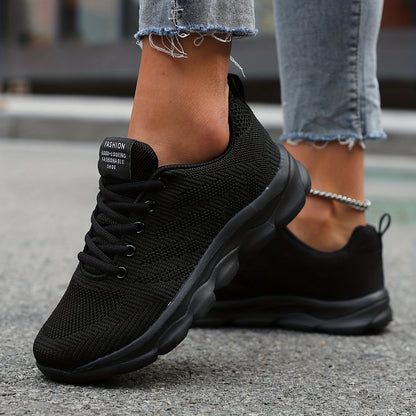 Elarova | Atmungsaktive Gestrickte Damensneaker