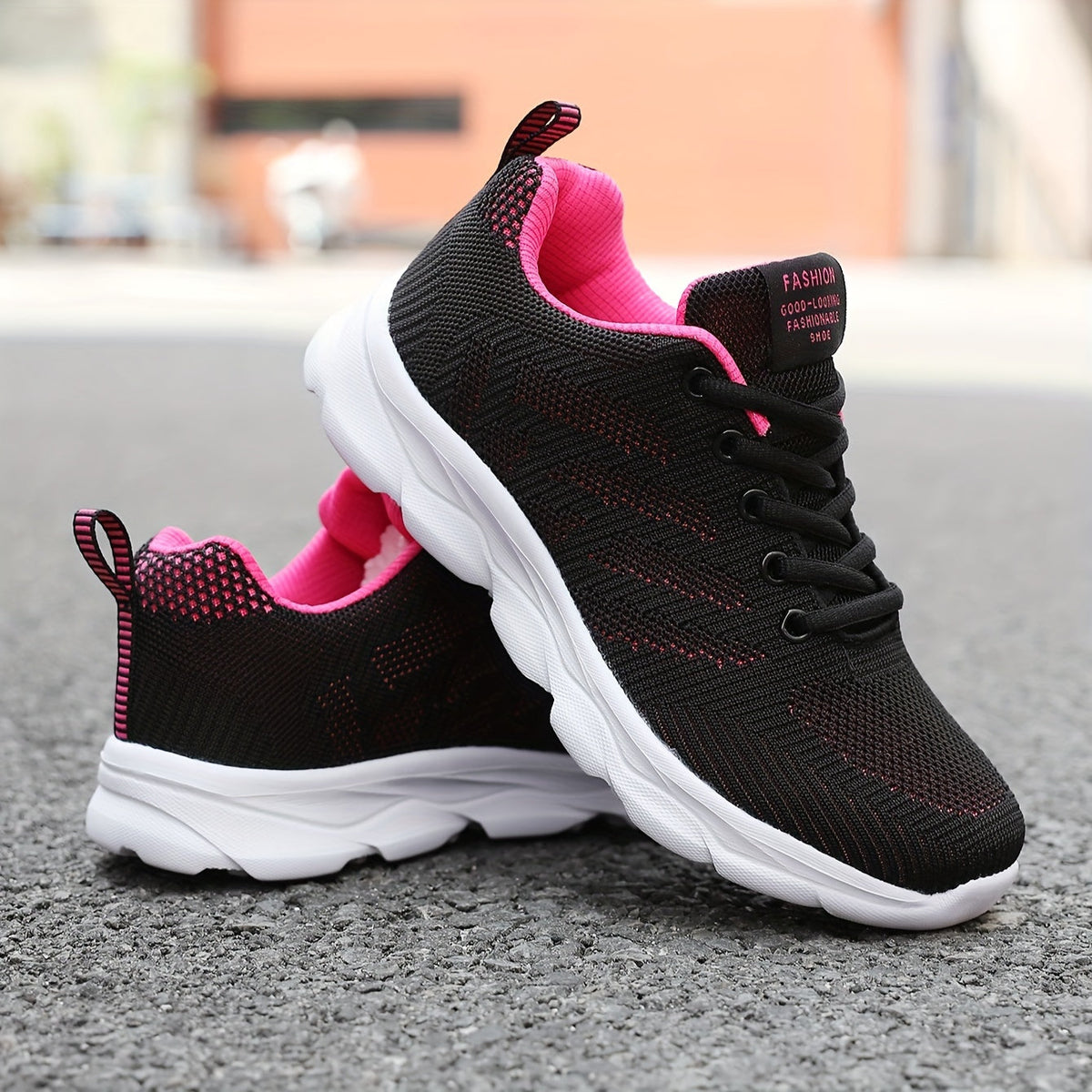 Elarova | Atmungsaktive Gestrickte Damensneaker