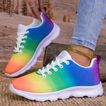 Elarova | Atmungsaktive Gestrickte Damensneaker